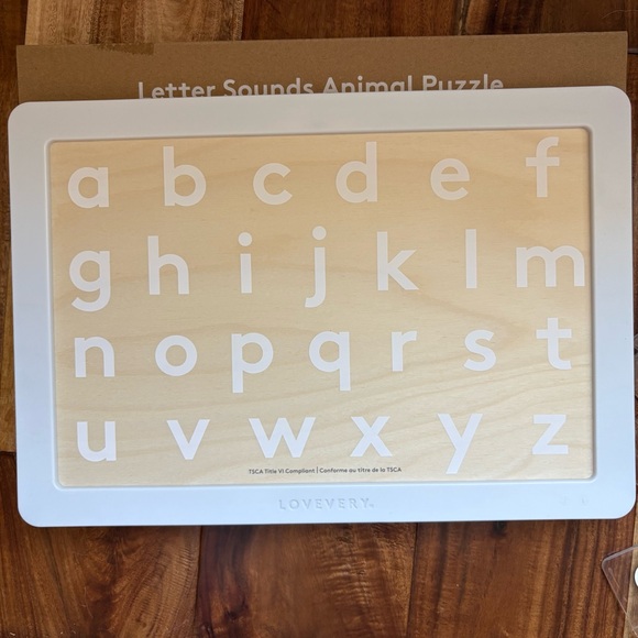 Lovevery Letter Sounds Animal Puzzle - Picture 4 of 6